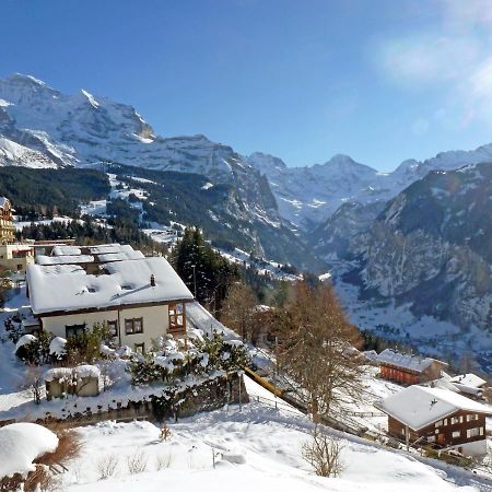 Apartment Breithorn-Residence-3 Wengen Exterior foto