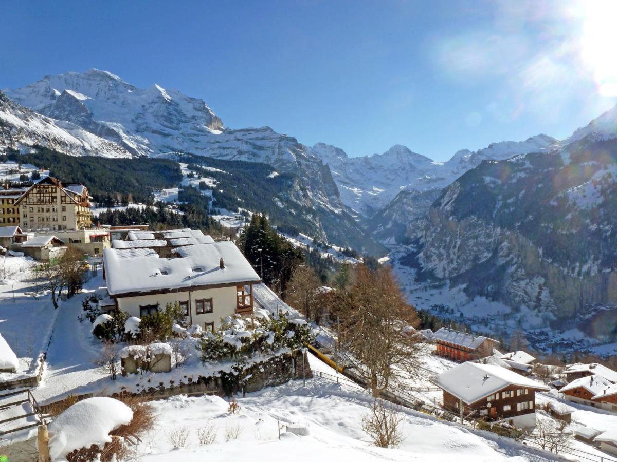 Apartment Breithorn-Residence-3 Wengen Exterior foto